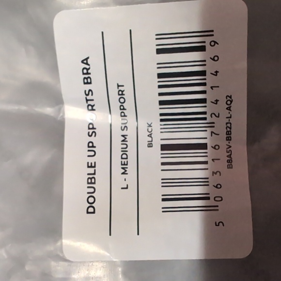 Gymshark sports bra - Black - L - Picture 2 of 7